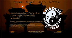 Desktop Screenshot of kungfubp.hu